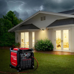 Generador inversor PREDATOR de 9500 vatios súper silencioso con tecnología CO SECURE, EPA